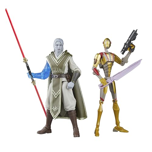 Star Wars The Black Series Dagan Gera & BX Droide (Hybrid), Star Wars Jedi: Survivor Action-Figuren (15 cm) 2er-Pack von Hasbro