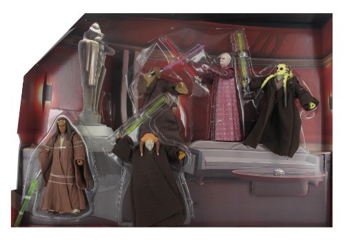 Star Wars - Battle Packs - Jedi Training ON DAGOBAH - 5 Figuren: YODA, Spirit of Darth Vader, Luke Skywalker, R2-D2, Spirit of Obi-WAN Kenobi - The Empire Strikes Back -Hasbro von Star Wars