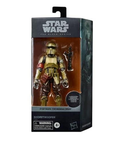 Star Wars Black Series The Mandalorian Carbonized Collection Exclusive Figure Set (Shoretrooper) von Star Wars