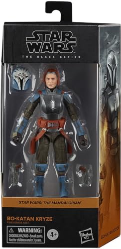 Star Wars The Black Series BO-Katan Kryze Spielzeug 15 cm große The Mandalorian Figur zum Sammeln für Kids ab 4 Jahren von Star Wars