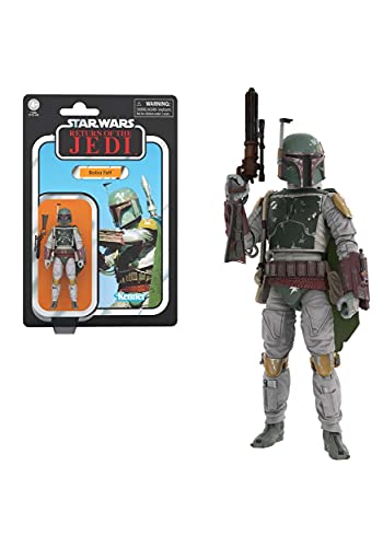 Star Wars The Vintage Collection Boba Fett, 9,5 cm große Hasbro Wars: Die Rückkehr der Jedi-Ritter Figur, ab 4 Jahren Einheitsgröße von Star Wars