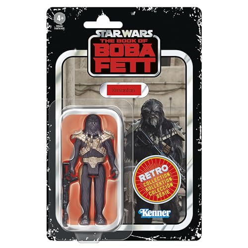 Star Wars F8568 Retro Collection KrrsStar Wars Retro-Kollektion Krrsantan, Star Wars: Das Buch von Boba Fett, Action-Figur (Skala: 9,5 cm) antan Book by Boba Fett Collectible Figure 9.5 cm von Star Wars