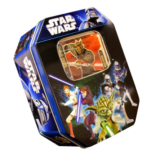 Star Wars Force Attax Series 2 Trading Card Game Collector Tin Version Englisch von Star Wars