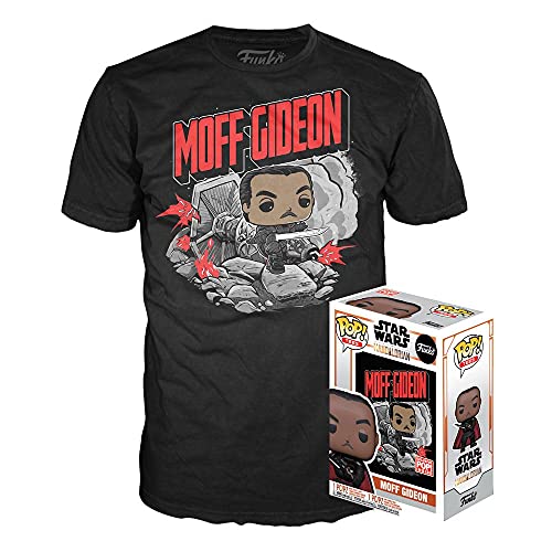 Star Wars Funko The Mandalorian POP! & Tee Box Moff Gideon Size XL Shirts von Star Wars