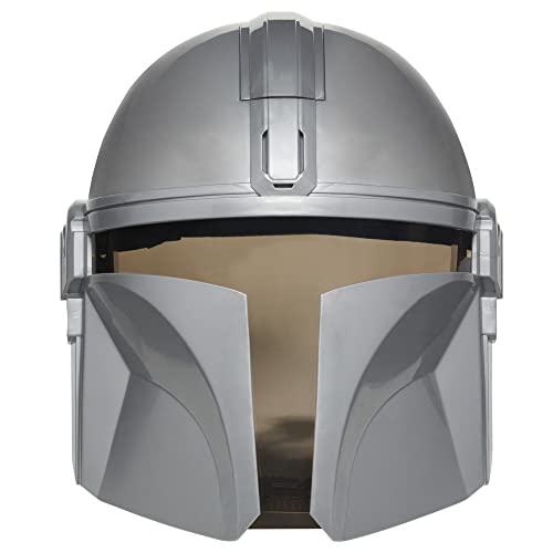 Star Wars Hasbro Elektronische Maske The Mandalorian, Kostüm The Mandalorian für Kinder, mit Tönen und Sätzen, ab 5 Jahren, mehrfarbig, Einheitsgröße von Star Wars