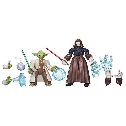 Star Wars Hero Mashers Yoda Vs. Emperor Palpatine Englisch Version [B3830] von Star Wars