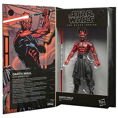 Star Wars Lucasfilm 50th Anniversary Black Series 15,2 cm Actionfigur, Darth Maul (Cith Apprenties), Star Wars 2021 The Black Series 15,2 cm Actionfigur DARTH MAUL (SITH APPRENTICE) Movie Star Wars von Star Wars