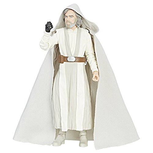 Star Wars Luke Skywalker Figur (Jedi Master), 15 cm groß, The Black Series, Folge 8 von Star Wars