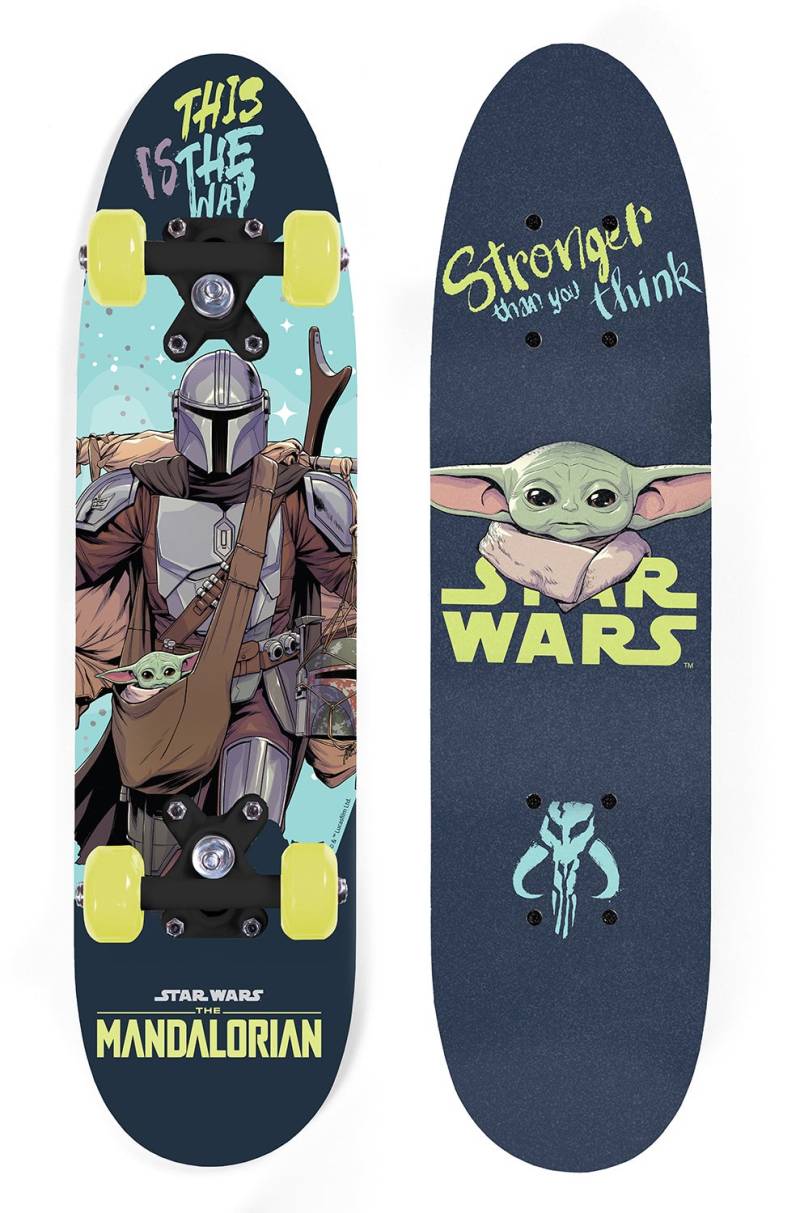 Star Wars Mandalorian Wooden Skateboard von Star Wars