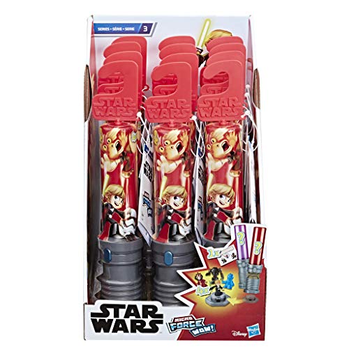 Star Wars Micro Force Wow! 4er-Set mit Minisammelfiguren für Kids mit 2 Charakter Aufklebern in Lichtschwert-Verpackung Star Wars Micro Force Wow! 4er-Set mit Minisammelfiguren für Kids mit 2 Charakter Aufklebern in Lichtschwert-Verpackung von Star Wars