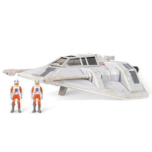 Star Wars Micro Galaxy Squadron SWJ0023 - Snowspeeder, offizielles 12,5 cm Fahrzeug & Figuren von Star Wars