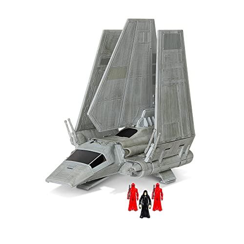 Star Wars Micro Galaxy Squadron SWJ0098 - Imperial Shuttle, offizielles 20 cm Fahrzeug mit Figuren von Star Wars