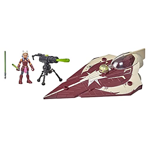 Hasbro Star Wars Mission Fleet Ahsoka Tano Delta-7 Jedi Starfighter Figure and Vehicle von Star Wars