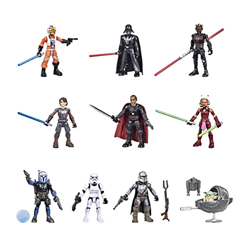 Star Wars Mission Fleet Figuren 10er-Pack, 6 cm große Figuren, 19 Accessoires, Spielzeug für Kinder ab 4 Jahren Star Wars Mission Fleet Figuren 10er-Pack, 6 cm große Figuren, 19 Accessoires, Spielzeug für Kinder ab 4 Jahren von Star Wars
