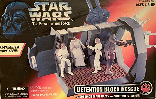 Star Wars Power of the Force Detention Block Rescue Play Set By Kenner by KENNER von Star Wars