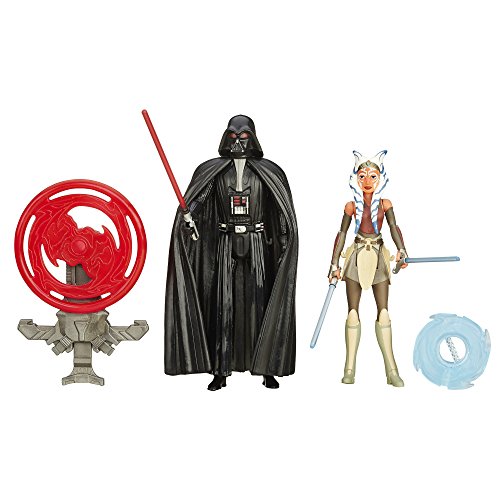 Star Wars Rebels 3.75-inch Space Mission Darth Vader und Ahsoka Tano Figur (2 Stück) von Star Wars