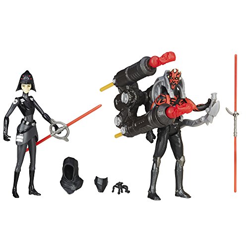 Star Wars Universe Deluxe Inquisitor 3 und rote Lehrlingsfigur von Star Wars