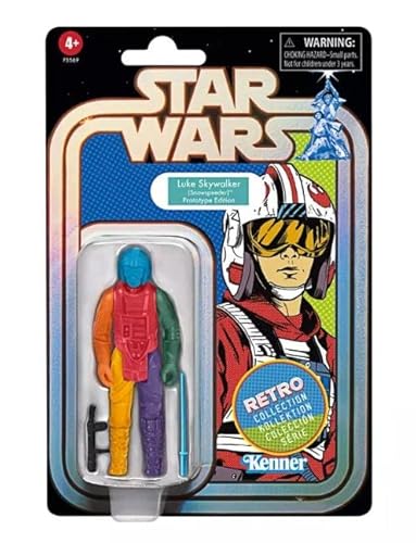 Star Wars Retro Collection Prototype Edition Articulated Action Figure Exclusive (Luke Skywalker (Snowspeeder)) von Star Wars