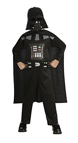 Star Wars Rubies Darth Vader Opp-Kostüm für Jungen oder Mädchen, Schwarz bedruckter Jumpsuit mit beiliegendem Umhang und Maske, offizielles Halloween-Kostüm, Weihnachten, Karneval und Geburtstag Star Wars Rubies Darth Vader Opp-Kostüm für Jungen oder Mädchen, Schwarz bedruckter Jumpsuit mit beiliegendem Umhang und Maske, offizielles Halloween-Kostüm, Weihnachten, Karneval und Geburtstag von Star Wars