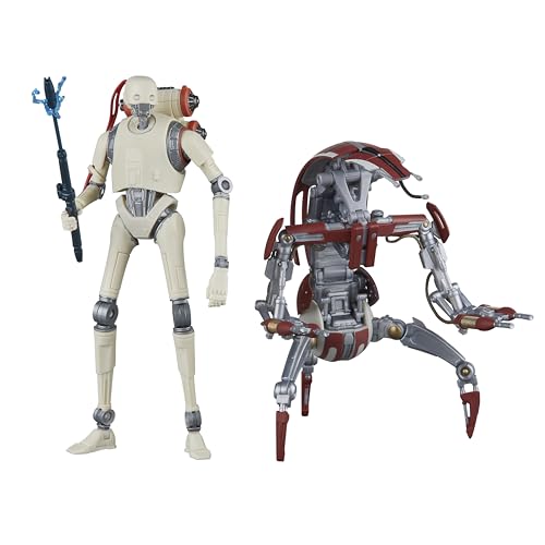 Star Wars The Black Series KX Sicherheitsdroide Vollstrecker & Droideka, Jedi: Survivor Action-Sammelfiguren (15 cm) Star Wars The Black Series KX Sicherheitsdroide Vollstrecker & Droideka, Jedi: Survivor Action-Sammelfiguren (15 cm) von Star Wars