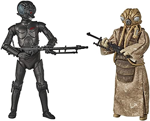 Star Wars The Black Series 4-LOM und Zuckuss 15 cm große Imperium schlägt zurück Figuren 2er-Pack zum Sammeln, ab 4 Jahren Star Wars The Black Series 4-LOM und Zuckuss 15 cm große Imperium schlägt zurück Figuren 2er-Pack zum Sammeln, ab 4 Jahren von Star Wars