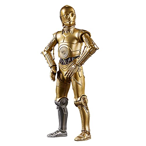 Star Wars The Black Series Archive C-3PO 15 cm große Wars: Eine Neue Hoffnung Premium Figur zum Sammeln, Spielzeug für Kids ab 4 Jahren von Star Wars