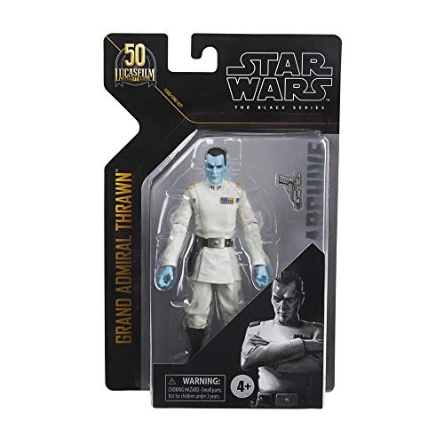 Star Wars The Black Series Archive Grand Admiral Thrawn Spielzeug, 15 cm große Star Wars Rebels Sammelfigur, Spielzeug für Kinder ab 4 Jahren von Star Wars