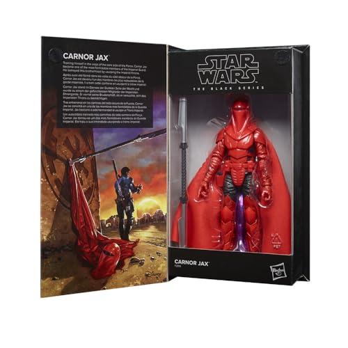 Star Wars The Black Series Carnor Jax 15,2 cm große Lucasfilm Star Wars: Crimson Empire Figur, Spielzeug für Kinder ab 4 Jahren von Star Wars