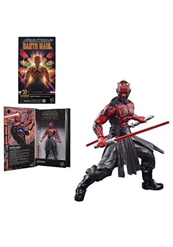 Star Wars The Black Series Darth Maul (Sith Apprentice) LUCASFILM 50TH Anniversary Figure von Star Wars