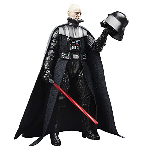 Star Wars The Black Series Darth Vader Action-Figur (15 cm) zum Jubiläum von Star Wars: Die Rückkehr der Jedi-Ritter, Enthält: Figur und Accessoire, 4+ Jahre von Star Wars