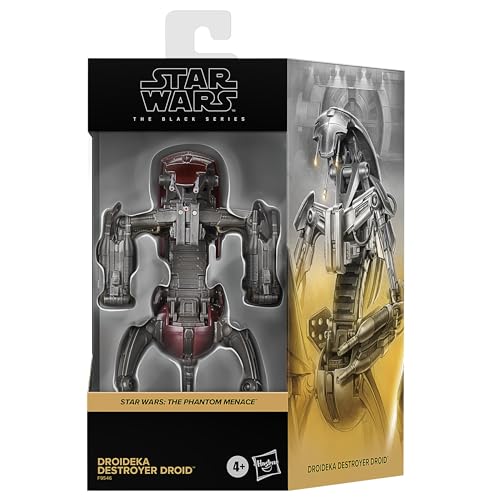 Star Wars The Black Series Droideka Zerstörerdroide, Action-Figur zu Star Wars: Die dunkle Bedrohung, 15 cm von Star Wars