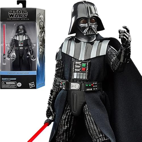 Star Wars The Black Series – F4359 – Figur mit Gelenken, 15 cm – Darth Vader – aus der Serie Disney + Obi-Wan Kenobi von Star Wars