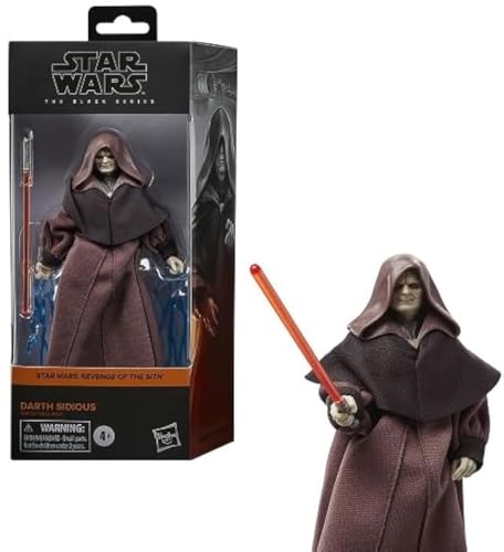 Star Wars The Black Series HSG0023 Actionfigur Darth Sidious, 15,2 cm von Star Wars