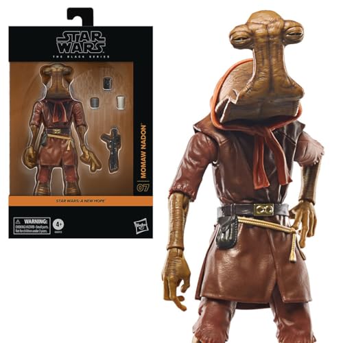 Star Wars The Black Series – HSG0073 – Figur mit Gelenken, 15 cm – Figuren Nomaw Nadon Deluxe von Star Wars