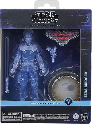 Star Wars The Black Series Holocomm Collection Ezra Bridger, Action-Sammelfigur (15 cm) von Star Wars