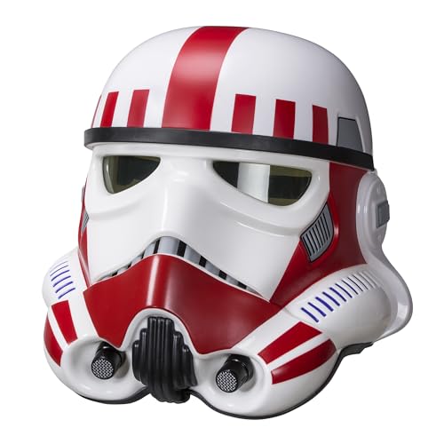 Star Wars The Black Series Imperialer Shock Trooper elektronischer Premium Helm, Rollenspielartikel Battlefront von Star Wars