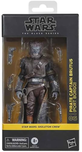 Star Wars The Black Series Pirate Captain Brutus (Port Borgo), Skeleton Crew Action-Figur (15 cm) von Star Wars