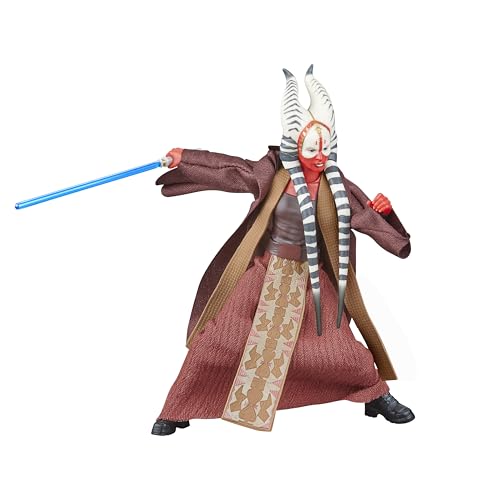 Star Wars The Black Series Shaak Ti, Star Wars: Angriff der Klonkrieger Premium Action-Figur zum Sammeln, 15 cm von Star Wars