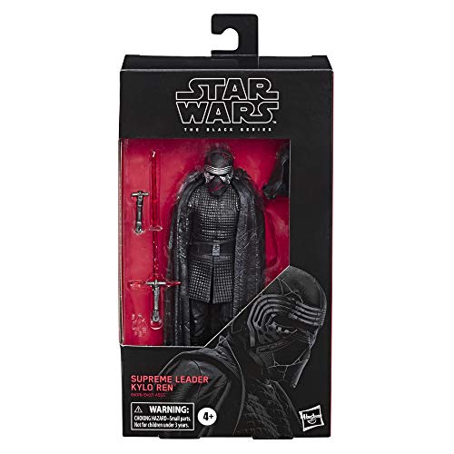 Star Wars The Black Series Supreme Leader Kylo Ren Toy 6" Scale The Rise of Skywalker Collectible Figure, Kids Ages 4 & Up von Star Wars