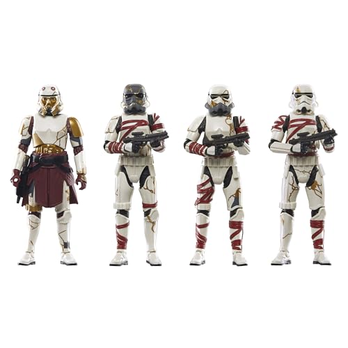 Star Wars The Vintage Collection Captain Enoch & Thrawn's Night Troopers, Ahsoka 9,5 cm große Sammel-Actionfigur, 4er-Pack von Star Wars