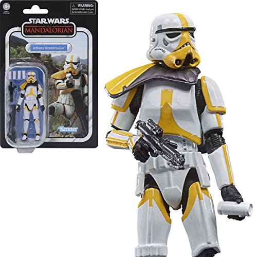 Star Wars The Vintage Collection – HSF5625 – Figur mit Gelenken, 10 cm – Artillery Stormtrooper von Star Wars