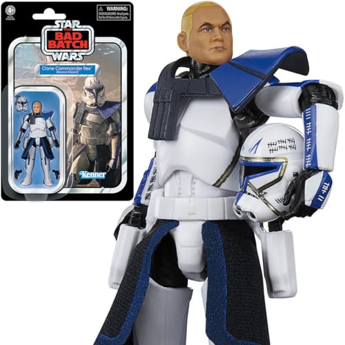 Star Wars The Vintage Collection – HSF9779 – Figur mit Gelenken, 10 cm – Figuren Captain Rex (Bracca Mission) von Star Wars