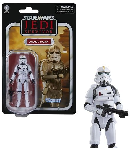 Star Wars The Vintage Collection HSF9795 Bewegliche Figur Trooper Jedi Survivor, 10 cm von Star Wars