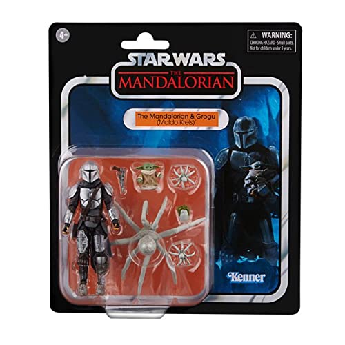 Star Wars The Vintage Collection The Mandalorian & Grogu (Maldo Kreis) 9,5 cm Spielfigur von Star Wars