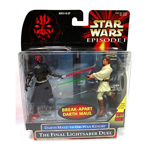 Star Wars: Episode 1 - The Final Lightsaber Duel (Obi-Wan vs. Darth Maul) Action Figure 2-Pack von Star Wars