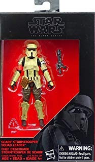 Star Wars: Rogue One, The Black Series, Scarif Stormtrooper Squad Leader Exclusive Action Figure, 3.75 Inches von Star Wars