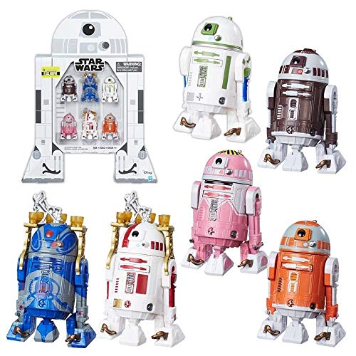 Star Wars: The Black Series Astromech Droids 3 3/4" Action Figure 6-Pack von Star Wars