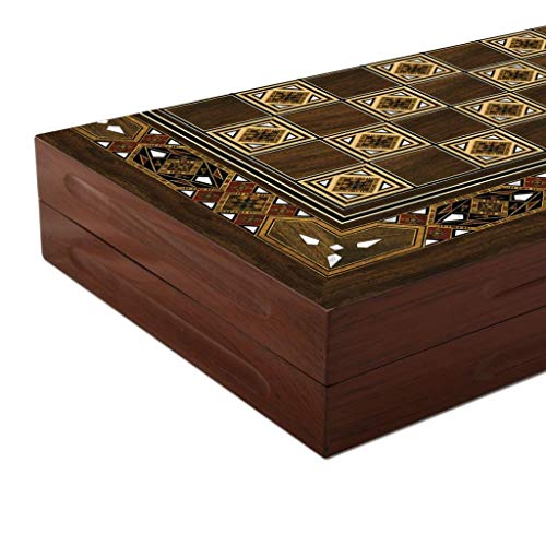 Staroyun staroyun1020173 25 x 49 x 7,5 cm antik Mosaik Backgammon von Star