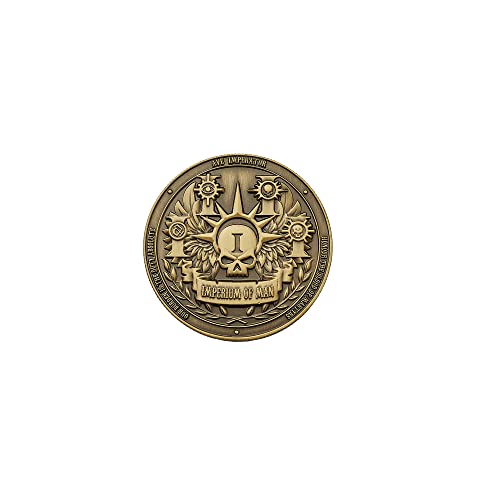 Starforged Kompatibel mit Warhammer 40k Collectible Coin: Imperium of Man 1 PC von Starforged