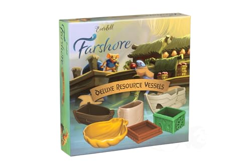 Everdell Farshore Deluxe Resource Vessels - Premium 3D Component Holders, Upgraded Board Game Accessories, Holders for Resources & Tokens Everdell Farshore Deluxe Resource Vessels - Premium 3D Component Holders, Upgraded Board Game Accessories, Holders for Resources & Tokens von Starling Games